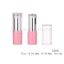 pink tube cosmetic sample wholesale empty foundation stick cosmetic plastic tube